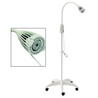 LED-Lampe für kleinere Eingriffe: Multipositionslampe, 10-W-LED und weißer PVC-Sockel